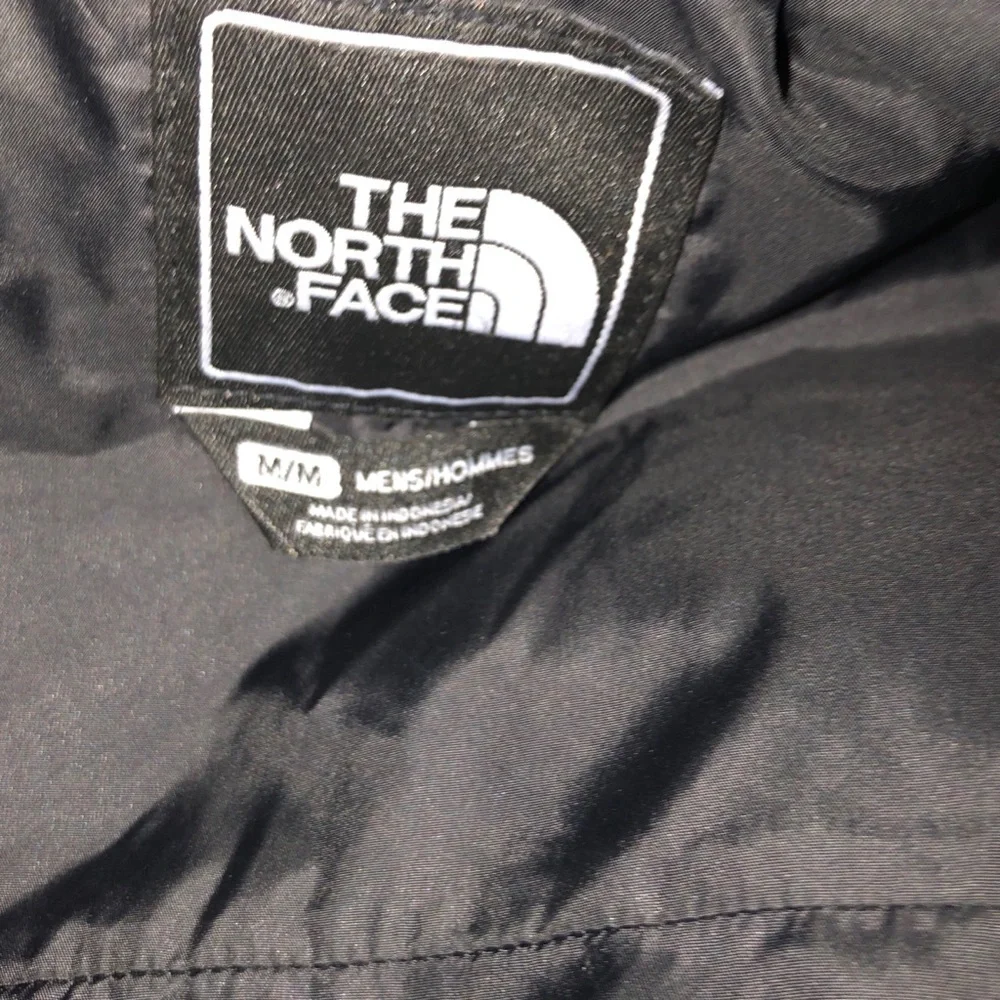 Men north face navy jacket coat size Medium M